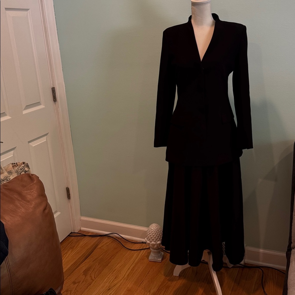 Zara ZW collection Black Women's dress combo blazer skirt M NWT